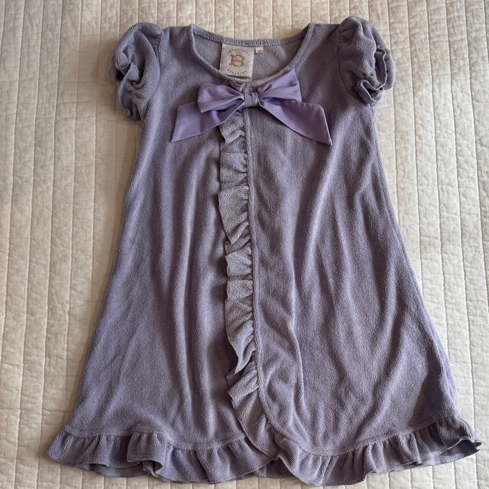 Swoon Baby 3T Purple Kids Dress with Bow